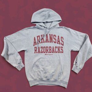 Arkansas Razorbacks Hoodie Sweatshirt Adult Small Championship Graphic Pullover